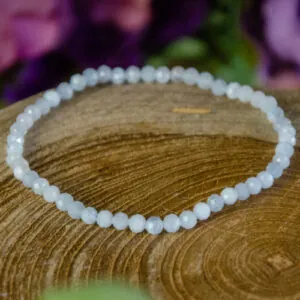 Faceted Aquamarine bracelet at dreaminggoddess.com