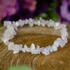 Morganite chip bracelet at dreaminggoddess.com