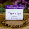 Tiger's Eye beaded bracelet at dreaminggoddess.com