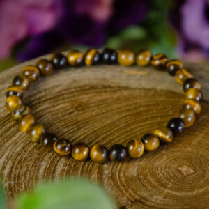 Tiger's Eye Beaded bracelet at dreaminggoddess.com