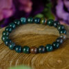 Bloodstone beaded bracelet at dreaminggoddess.com