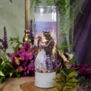 Beltane Ritual Candle