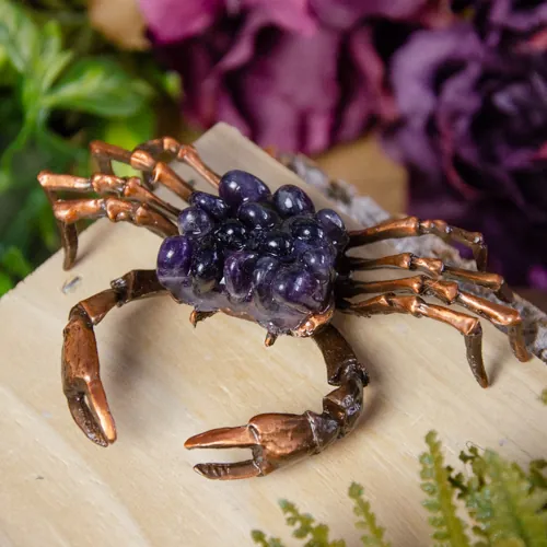 amethyst crab @DREAMINGGODDESS.COM
