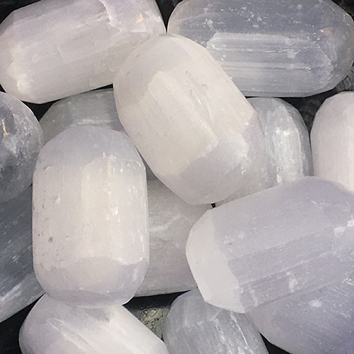 selenite stones