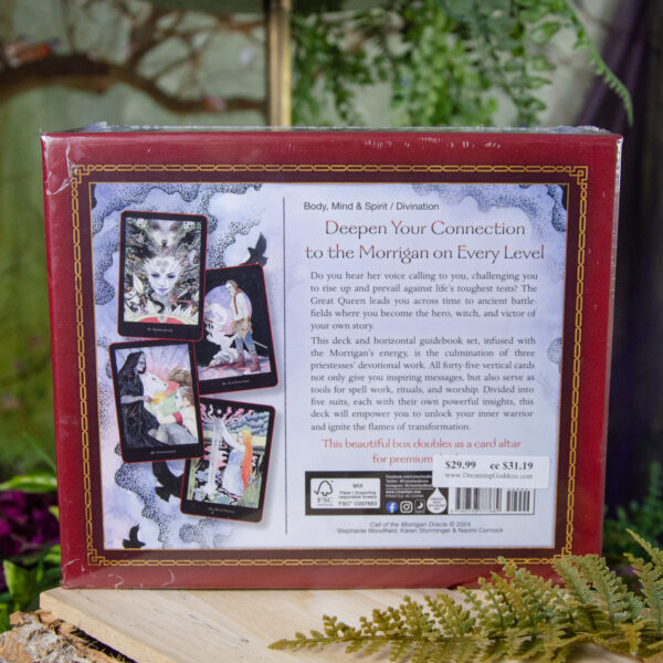 Call of the Morrigan Oracle Deck at DreamingGoddess.com
