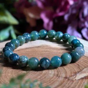 moss agate bracelet @ dreaminggoddess.com
