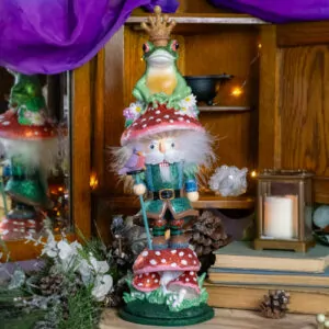 Mushroom and Frog Prince Nutcracker at DreamingGoddess.com