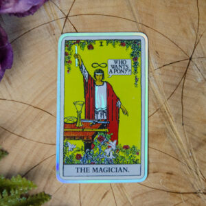 The Magician Tarot Card Sticker at DreamingGoddess.com
