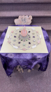 Our Spring Renewal Crystal Grid