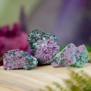 Raw Ruby Zoisite at DreamingGoddess.com