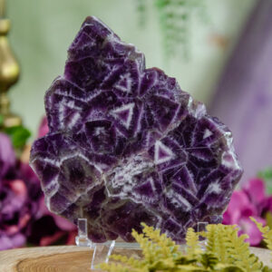 banded amethyst slab @dreamingggodess.com