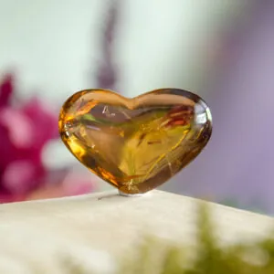 natural citrine heart @dreaminggoddess.com