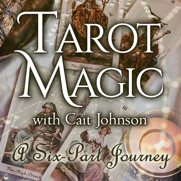 tarot class with Cait Johnson @dreaminggoddess.com